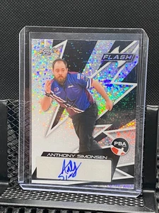 Anthony Simonsen 2025 Leaf Eclectic PBA - Flash / Auto - Tiger #3/3 - Bild 1 von 2