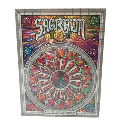 Floodgate Games Sagrada Dados Dibujo y Colocación Juego de Mesa Estrategia, Edad 10+ Foto 1 de 4