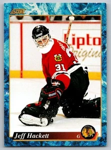 1993-94 Score Jeff Hackett Chicago Blackhawks #541 - Picture 1 of 2