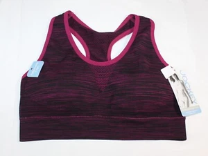 NEW JOCKEY seamfree sporties RACERBACK crop top modern fit DARK PINK 2135 - Picture 1 of 5