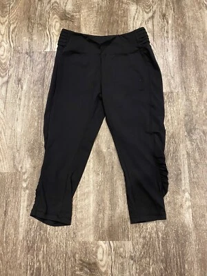 Leggings Kyodan Mujer 3/4 Talla S Pequeños Negros Con Volantes 2-35 Foto 1 de 4