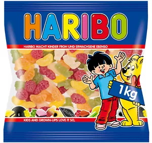 HARIBO TROPIFRUTTI 1000g - Frucht - Mix - Riesentüte - Fruchtgummi - Weingummi - - Bild 1 von 1