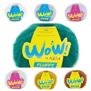 Katia Wool WOW Fluffi 100G - Picture 1 of 8