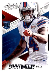 2014 Absolute Die Cut Sammy Watkins Rookie RC PWE Insert NFL Bills #145 - Bild 1 von 2