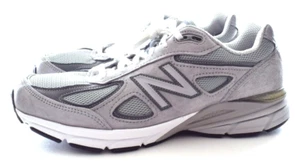 NEW BALANCE Womens 990 Gray Silver White Suede W990GL4 Size US 11 2A New - Picture 1 of 7