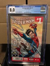 The Amazing Spider-Man #1 (Marvel Comics 2014) CGC 8.0 Humberto Ramos cover art