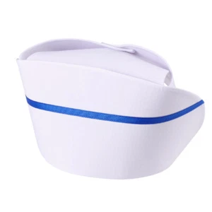 Tinksky Cappello Infermiera Cosplay Cappello Infermiera Costume Accessori Regalo per Donna (Bianco) - Foto 1 di 10