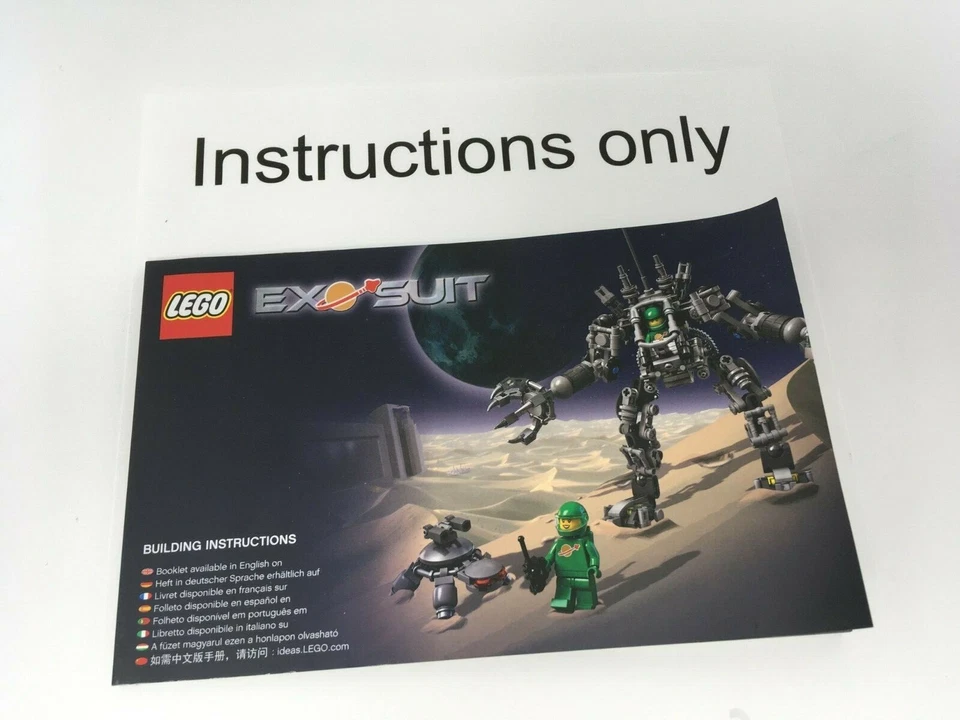 ONLY instructions Lego 21109 Exo Suit space Ideas CUUSOO; no bricks, no minifig - Image 1 of 1