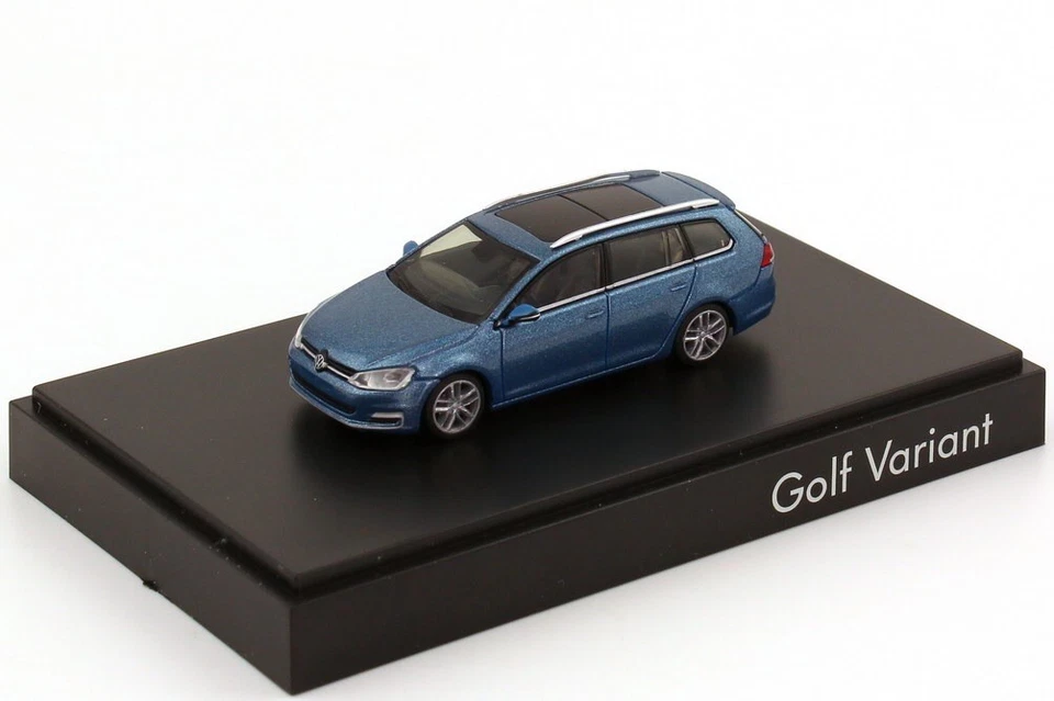 RARO VW GOLF 7 VII 5G GT HIGHLINE VARIANTE FAMILIAR AZUL 1:87 RIETZE (MODELO DE DISTRIBUIDOR) Foto 1 de 2