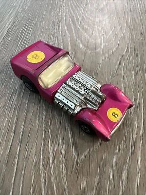 LESNEY "MATCHBOX SUPERFAST" # 19 Pink Road Dragster Car Mint Condition - Image 1 of 4