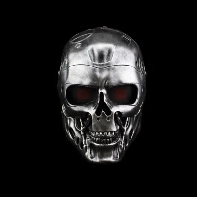 Scary Devil Costume The Terminator Face Mask Full Face Mask Cosplay Halloween - Image 1 of 4