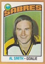 1976-77 TOPPS HOCKEY AL SMITH #152 SABRES EX/EXMT *A13986