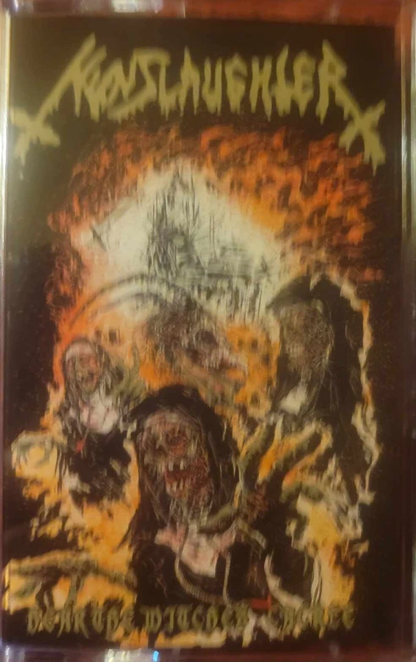 NunSlaughter - Hear The Witches Cackle(Tape/2020)SATHANAS BLOOD CIANIDE RAPTURE - Image 1 of 1