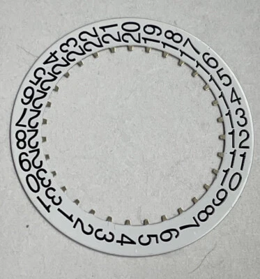 Calendario Patek Philippe parte blanco 26mm Foto 1 de 4