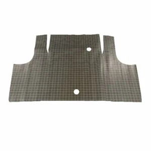 1967 1968 Mercury Cougar VINYL TRUNK MAT Gray Plaid 67 68 - Picture 1 of 1