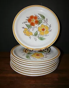 Plato de cena de gres de colección interlude charmcraft (8) 10,5" casi nuevo horno japonés a mesa - Imagen 1 de 8