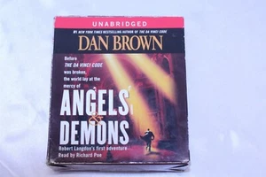 Book on CD Angels & Demons Unabridged by Dan Brown - Picture 1 of 17