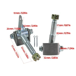 1 Pair Go Kart Front Steering Axle Spindle Knuckle For Electric ATV Buggy Quad - Picture 1 of 5