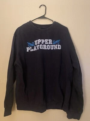 ВЕРХНЯЯ ИГРОВАЯ ПЛОЩАДКА СИНИЙ ЛОГОТИП ТОЛСТОВКА РАЗМЕР L - Изображение 1 из 2