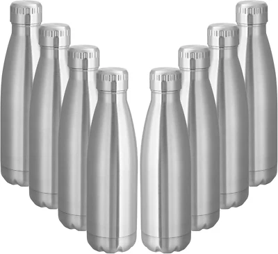 17Oz Stainless Steel Water Bottles Bulk, Reusable Metal Sports Water Bottle Keep - Image 1 of 4