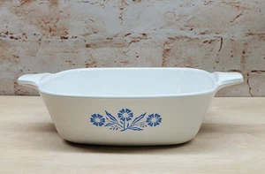 Mini plat à casserole vintage Corning Ware bleuet P-41 1-3/4 tasse - Photo 1/4