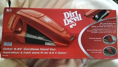 NUEVO EN CAJA Dirt Devil BD10085 Aspiradora de Mano Inalámbrica Gator 9.6V Foto 1 de 3