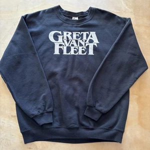 Greta Van Fleet Gildan Pullover Crewneck Sweater Adult Size Large Black  - Picture 1 of 7