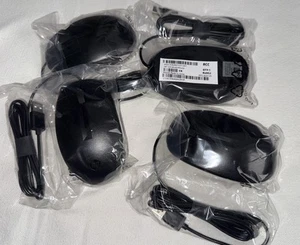 NEW HP 125 M27537-001 USB Wired Desktop Mouse, BLACK, Factory Sealed - Picture 1 of 3