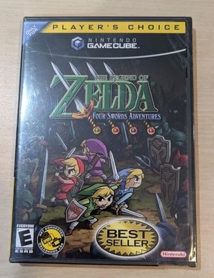 The Legend of Zelda: Four Swords Adventures (GameCube, 2004) Factory Sealed New - Image 1 of 4