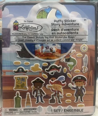 Pegatinas hinchadas historia aventura Poloforms la imagen clásica juguete que se pega  Foto 1 de 3