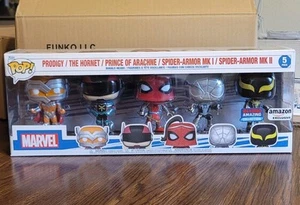 Funko Pop! Marvel: Beyond Amazing Spider-Man paquete de 5 exclusivo de Amazon - Imagen 1 de 2