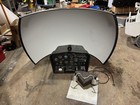 ATC 610 Flight Simulator Cockpit + Cobra Curved Screen Training System