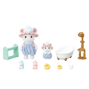 Calico Critters #CC2213 Bath Time Bubble Geschwister - Brandneu! - Bild 1 von 1