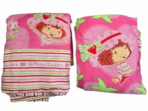 Strawberry Shortcake Doppel Bettdecken 64" x 86" wendbar ZWEI DECKEN - Bild 1 von 17