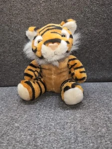 Peluche de colección Tigre blanco naranja rayas GOFFA 10" - Imagen 1 de 17