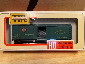 Train-Miniature #8076 - Wells Fargo Express - 40' Double Sheathed Box Car - New! - Picture 1 of 2