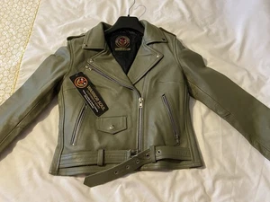 Ladies Warrior Soul Leather Jacket S - Picture 1 of 8