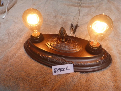 Vintage Antique Flush Mount Victorian Light Fixture 82422 C Cover