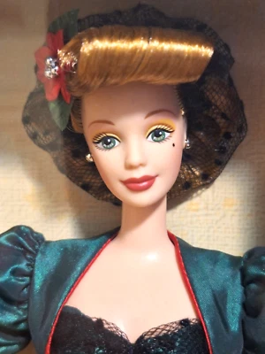 HOLIDAY SENSATION BARBIE-MATTEL 1998-BEAUTIFUL CLASSIC DOLL-AMAZING OUTFIT, FACE - Image 1 of 4