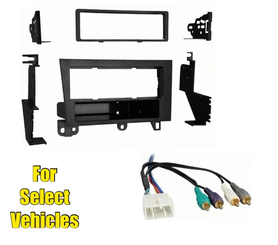 Single Din Car Stereo Dash Install Wire Kit Combo for 1993-1996 1997 Lexus GS300 - Image 1 of 1