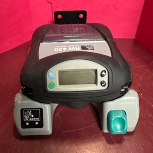 AS IS UNTESTED ZEBRA RW420 MOBILE PRINTER R4D-0U0A000N-00 NO CHARGER - Afbeelding 1 van 10