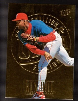 1996 Fleer Ultra GOLD MEDALLION #422 Ken Hill TEXAS RANGERS - Image 1 of 2
