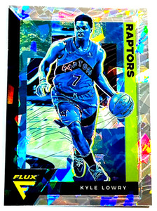 2020-21 Panini Flux Basketball Cracked Ice Prizm #163 Kyle Lowry Toronto Raptors
