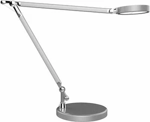 Unilux Senza Lampada da Scrivania per Casa Ufficio 2 LED, 5 W, Grigio Metallo - Foto 1 di 5