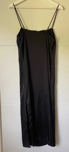Schönes Maxi- Kleid, schwarz, mit Trägern, edel, ärmellos H&M Gr.S - Bild 1 von 3