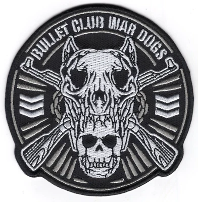 🔥 NJPW WAR DOGS BULLET CLUB 3.5" Iron PATCH - New Japan Pro Wrestling!