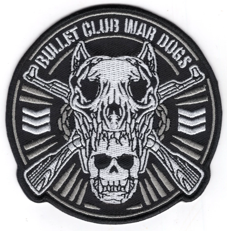 🔥 NJPW WAR DOGS BULLET CLUB 3.5" Iron PATCH - New Japan Pro Wrestling! - Image 1 of 1