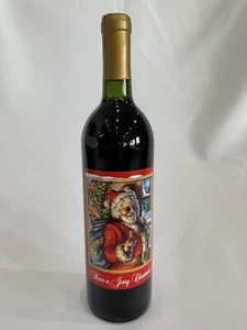 One Vintage 1996 Grateful Dead 1st Edition "Have A Jerry Christmas" Un-Wine - Picture 1 of 5