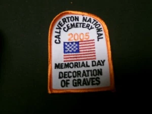 Parche de decoración de tumbas del Cementerio Nacional Calverton 2005 BT3 - Imagen 1 de 1