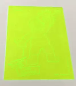 Inkworks The Simpsons 10th Anniversary Trading Card Nuclear Neon Chase Card N4 - Picture 1 of 2